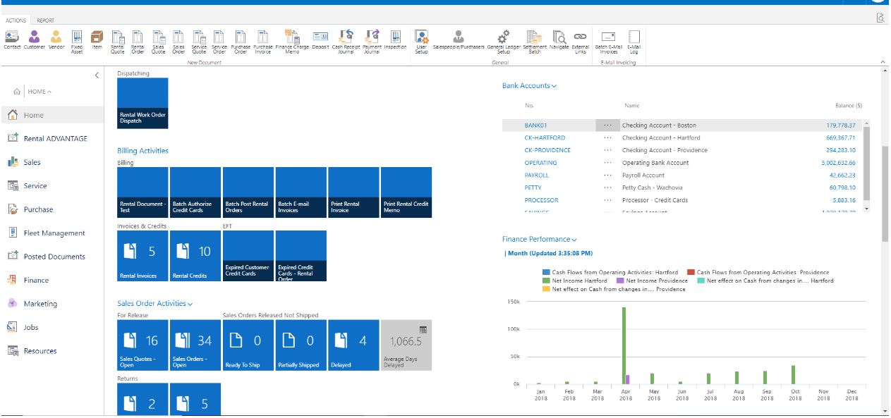 screenshot of ADVANTAGE 365